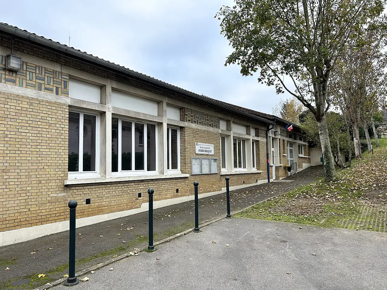 L'école maternelle André-Briquet, aux Clayes-sous-Bois